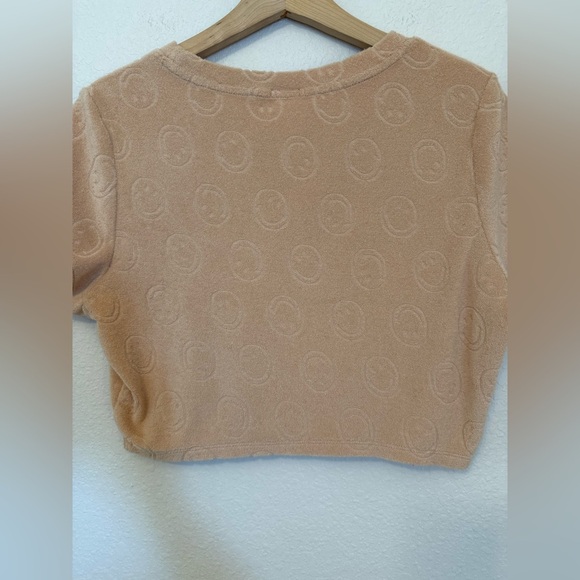 Offline by Aerie Smiley Crop Tee - Picture 3 of 7